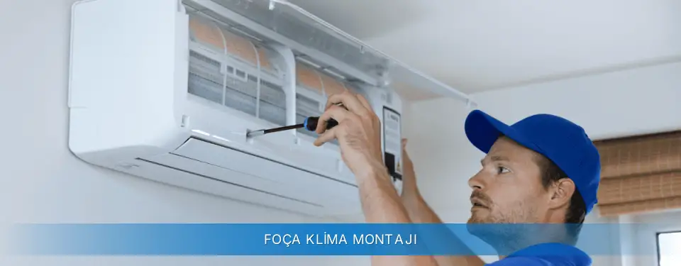 Foça İlçemi Carrier Klima Montajı